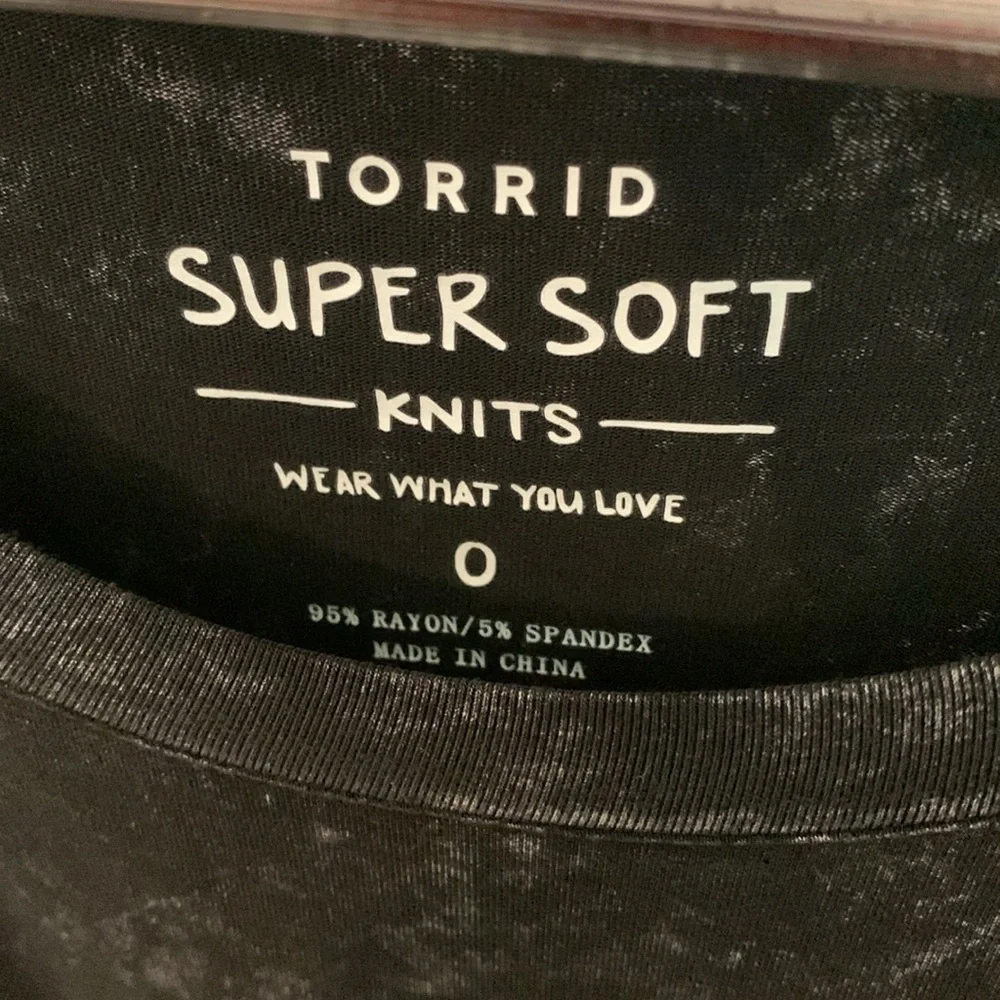 Torrid acid wash knit maxi dress - Picture 2 of 10